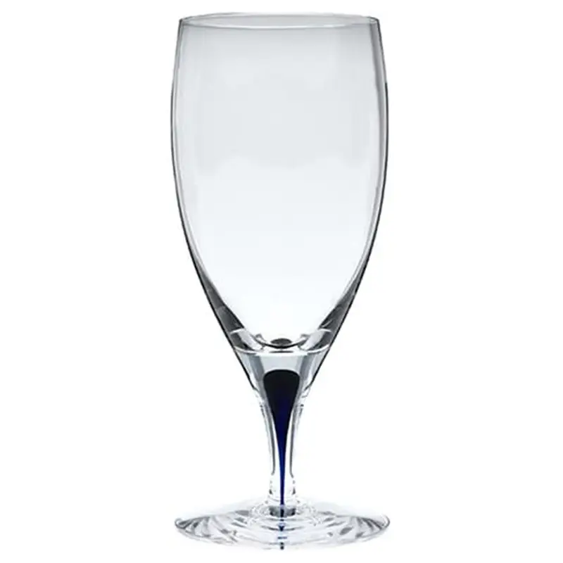 Orrefors Intermezzo Blue Iced Beverage Glass