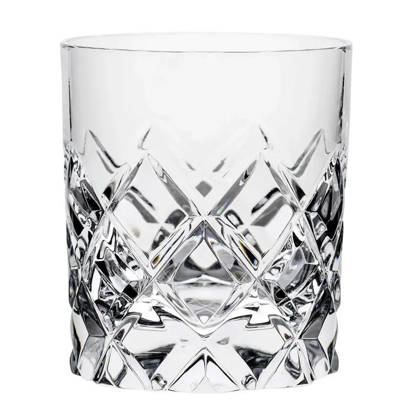 Orrefors Sofiero 8.44 Ounce Old Fashioned Glass, Pair , Clear