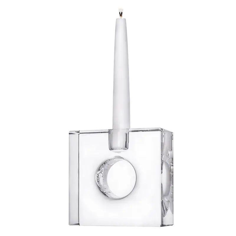 Orrefors Torg Square Candleholder