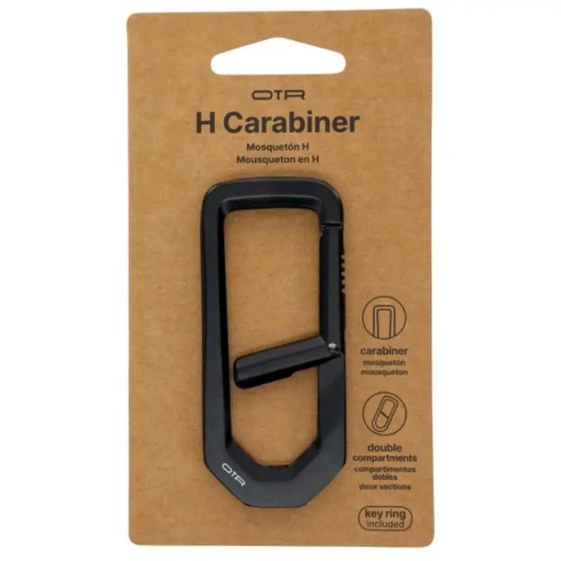 OTR Aluminum Black Carabiner