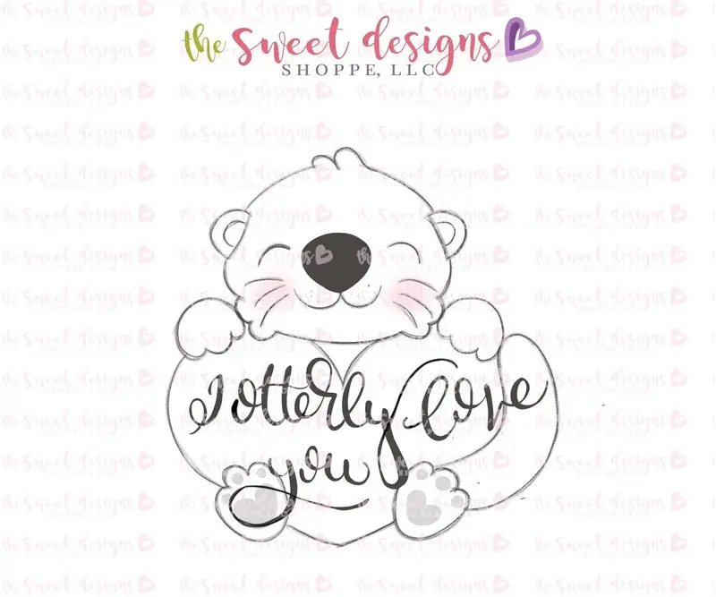 Otter Plaque v2 - Cookie Cutter