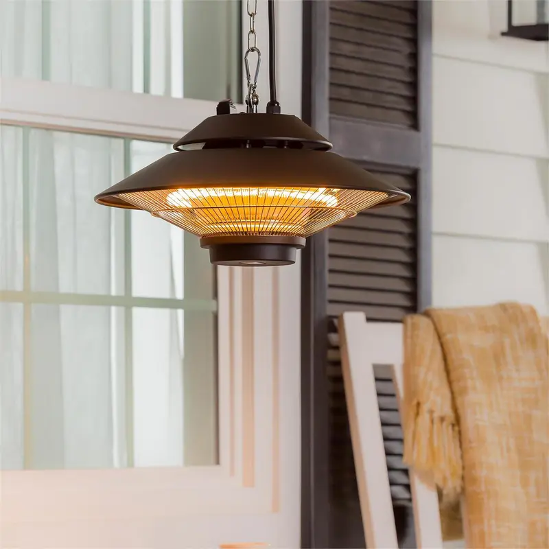 Outdoor Lamp & Lighting, LED Lantern, Hanging Halogen Lamp, 17"L