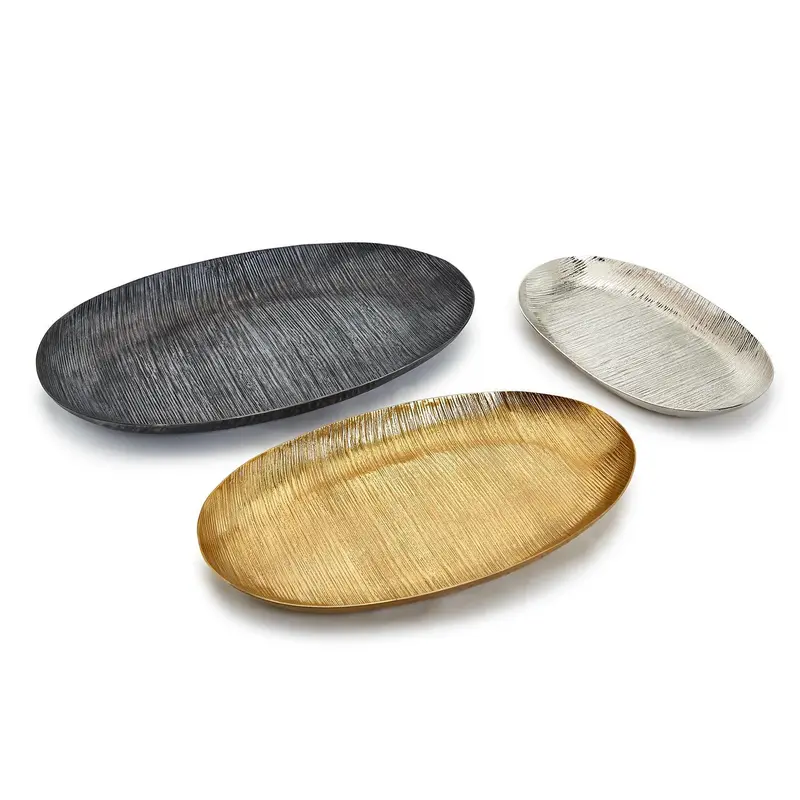 Oval Tray Set Of 6 By Tozai Home