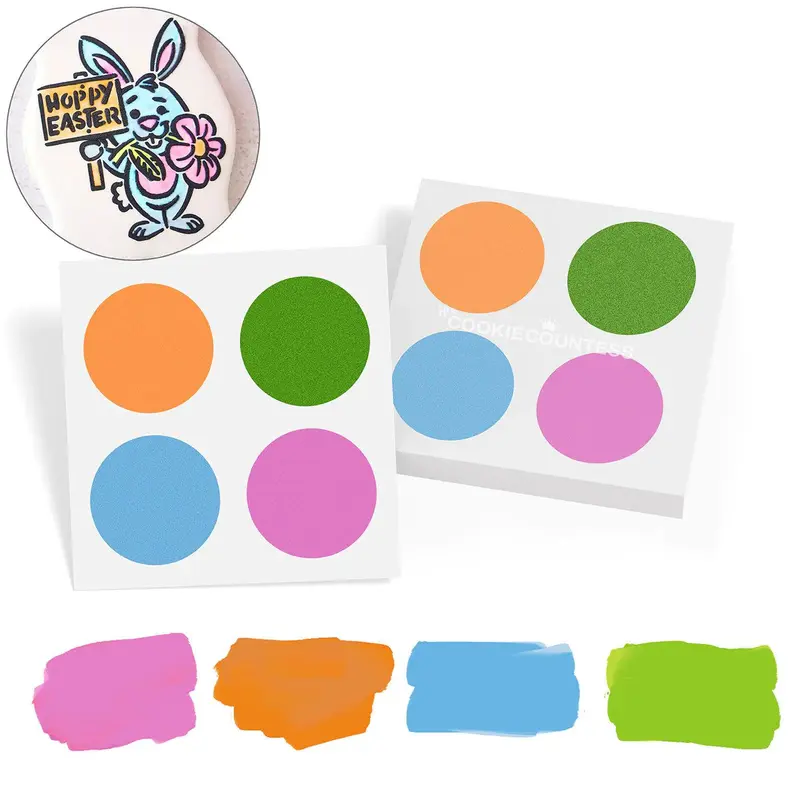 Paint Palettes for PYOC - Pastel Colors - ( Pack of 12 Palettes)