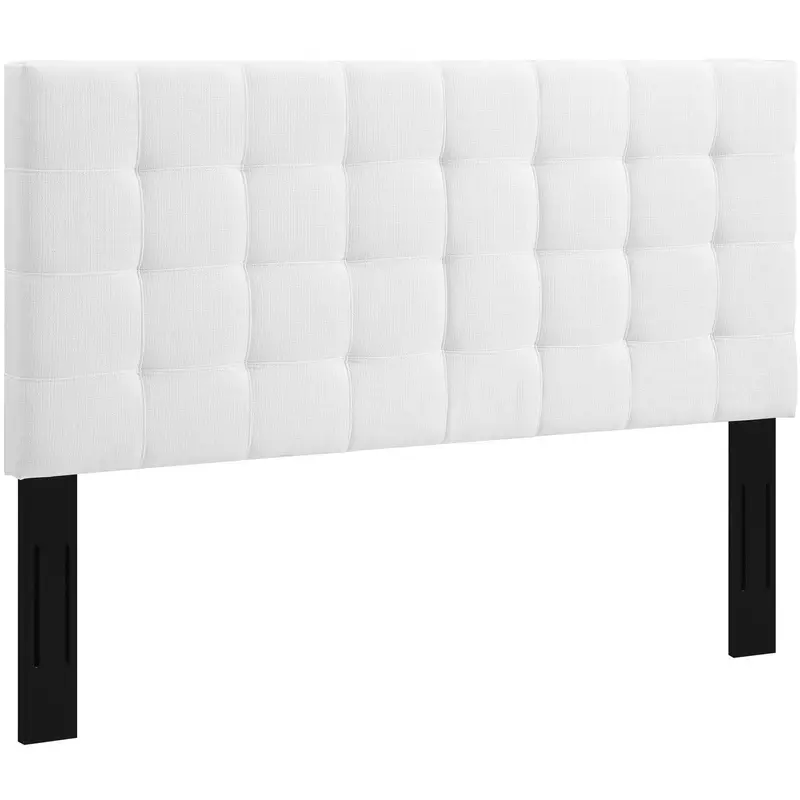 Paisley Tufted Full / Queen Upholstered Linen Fabric Headboard By Modway - MOD-5852