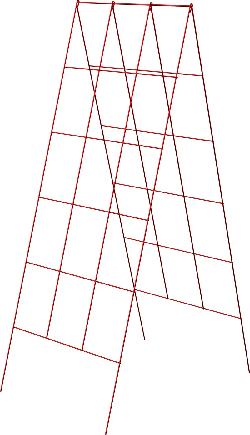 Panacea A-Frame Plant Support Trellis 48 in. x 18 in. Heavy Duty Garden Frame for Climbing Vegetables and Flowers