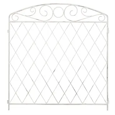 Panacea French Country Scroll Grid Fence