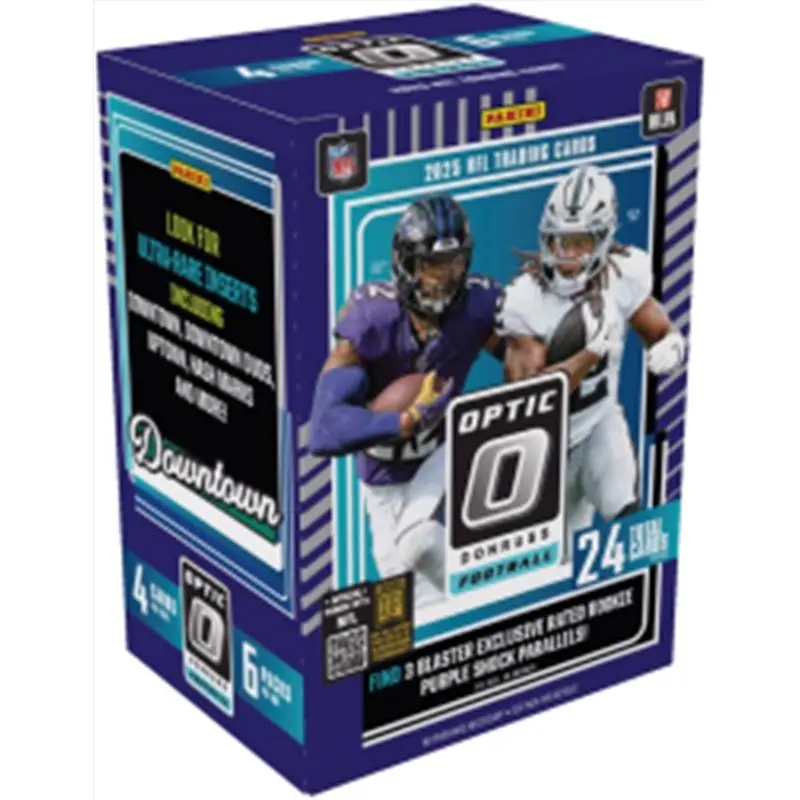 Panini 2025 Donruss Optic Football Blaster Box Trading Cards (Pack of 20)