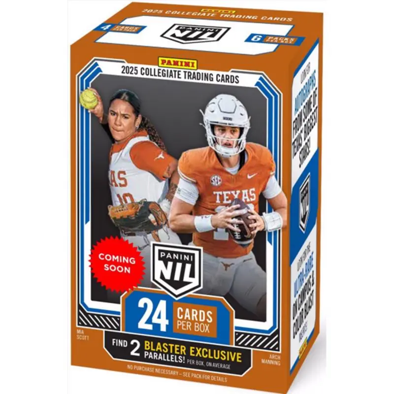 Panini Texas Longhorns NIL Blaster Box Trading Cards