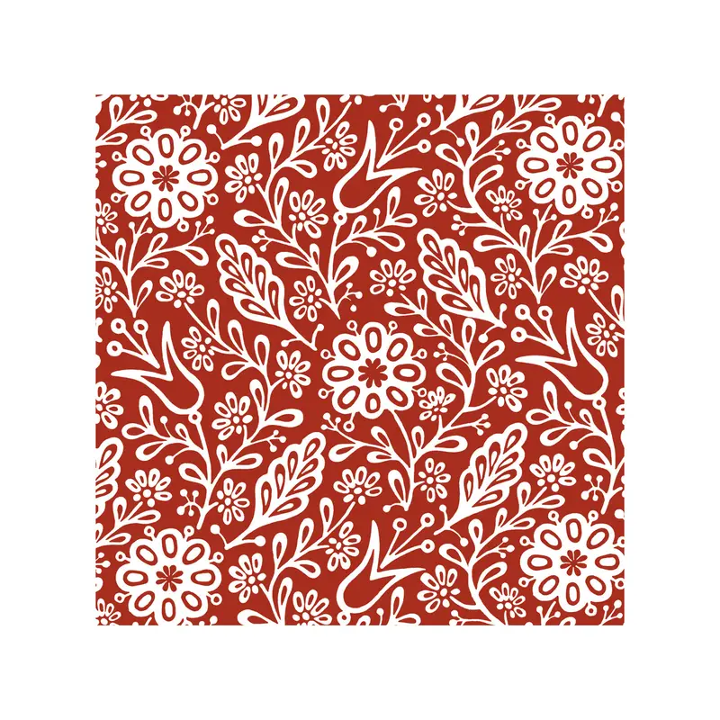 Paper Luncheon Napkin, 20 count, White Woods Pattern,4nl7140a