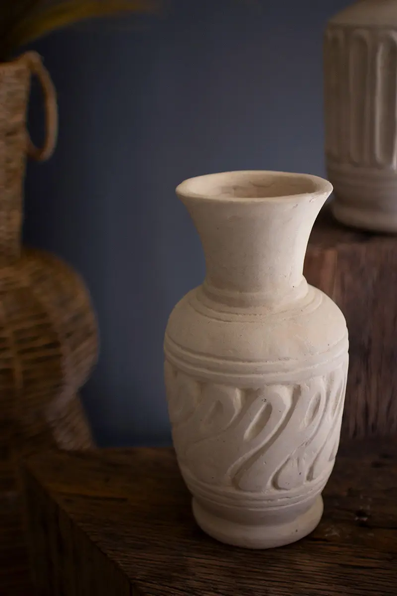 Paper Mache Vases Set Of 3 By Kalalou