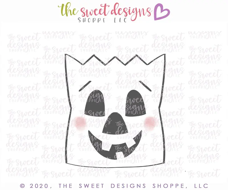 Paper Treat Bag - Cookie Cutter
