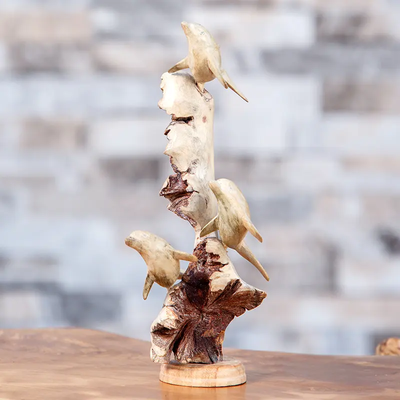 Parasite Dolphins Set of 4 By Garden Age Supply