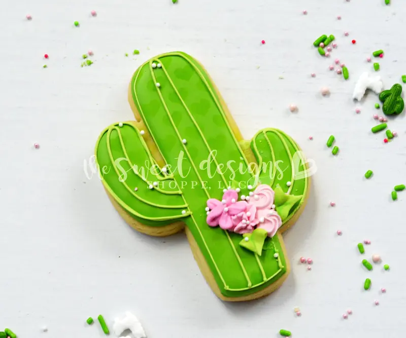 Party Cactus - Cookie Cutter