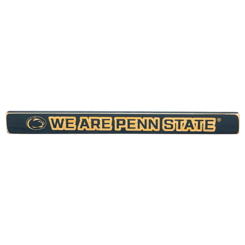 Penn State Engraved Wood Sign, 1.5" x 18"