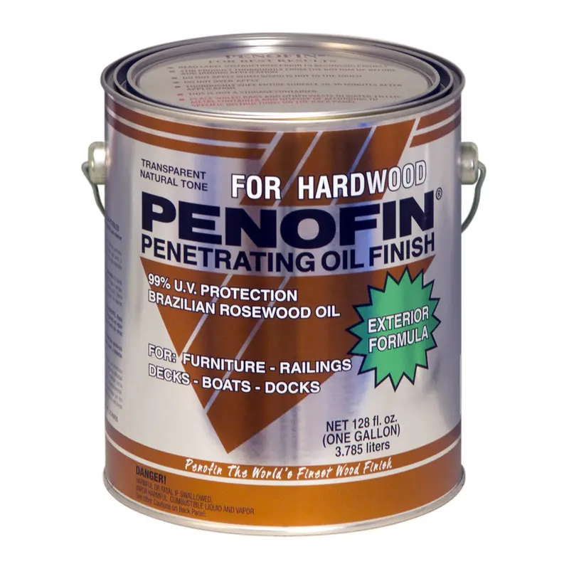 Penofin Transparent Hardwood Oil-Based Hardwood Stain 1 gal. (Pack of 4) - Open Box