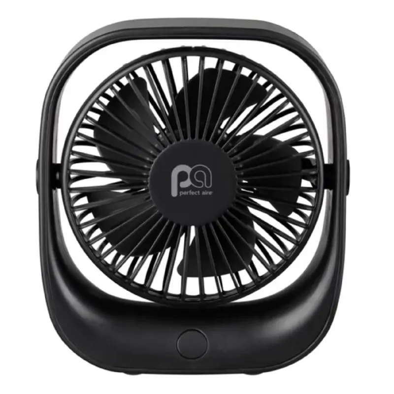 Perfect Aire 5.75 in. H X 5 in. D 3 speed USB Fan - Deal of The Week