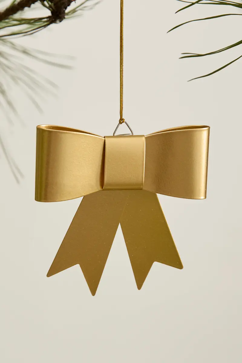 Perfect Bow Ornament Set of 8 By Accent Decor