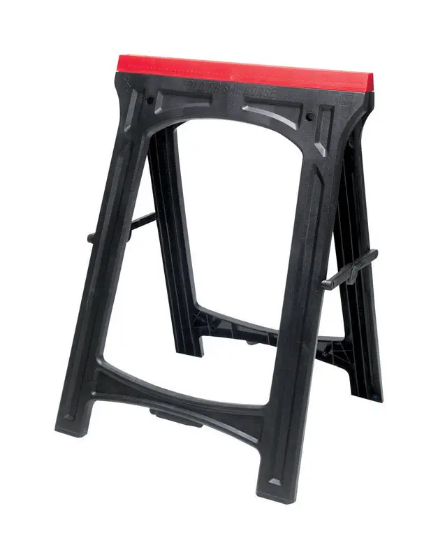 Performance Tool 30 in. H X 22-3/8 in. W X 16-1/2 in. D Adjustable Sawhorse Set 300 lb. cap. 2 pc - Open Box