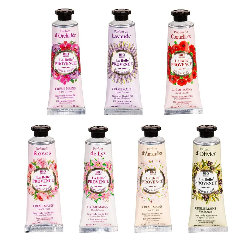 Personal Care Hand Lotions and Creams on Metal Display