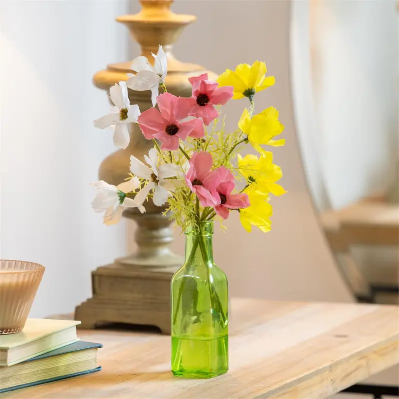 Petal & Plow Stem Artificial Floral, 11.5"L, Asst of 3
