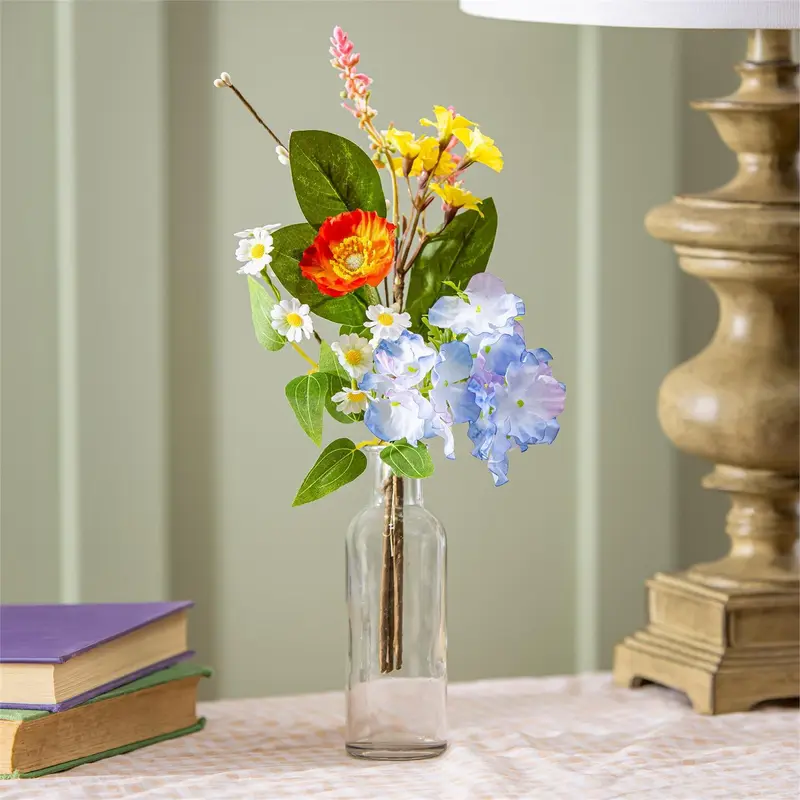 Petal & Plow Stem Bouquet Artificial, 13.5"L