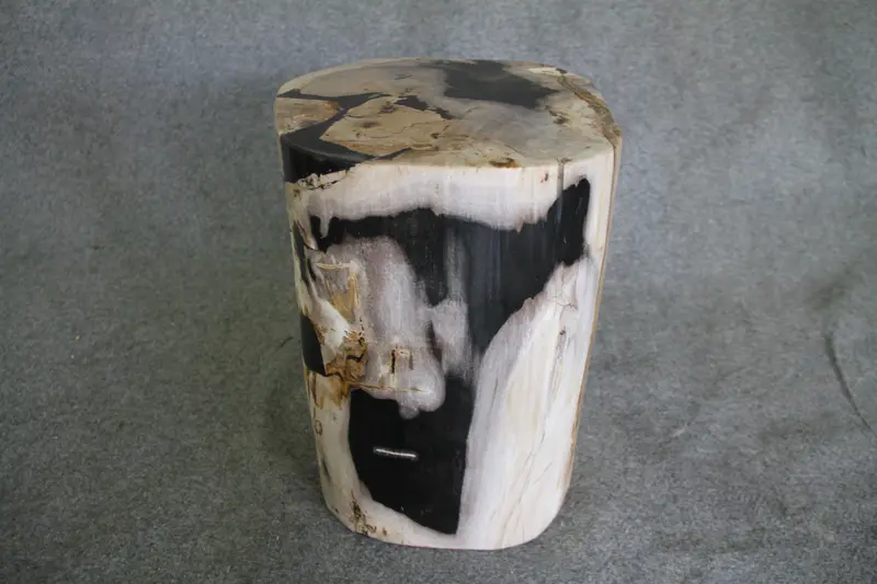 Petrified Wood Log Stool 16in(h) x 13in x 12in - 1534.22