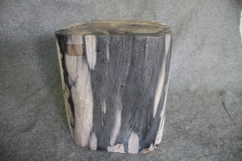 Petrified Wood Log Stool 18in (h) x 15in x 14in - 1223.22