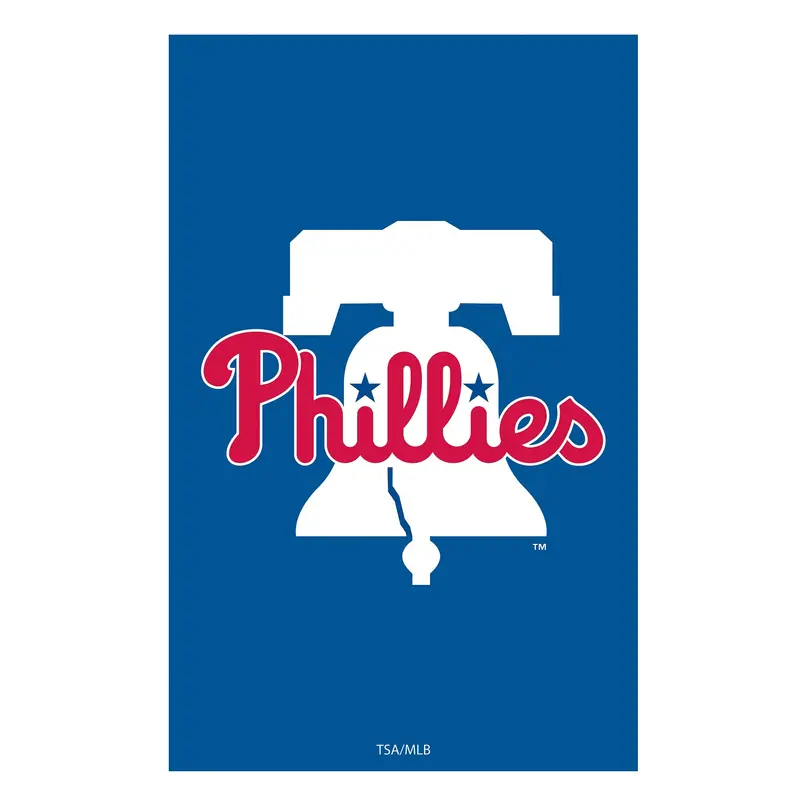 Philadelphia Phillies Applique Flag, Reg