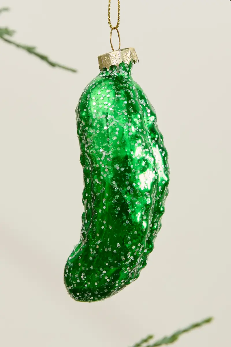 Pickle Ornament Set of 4 By Accent Decor