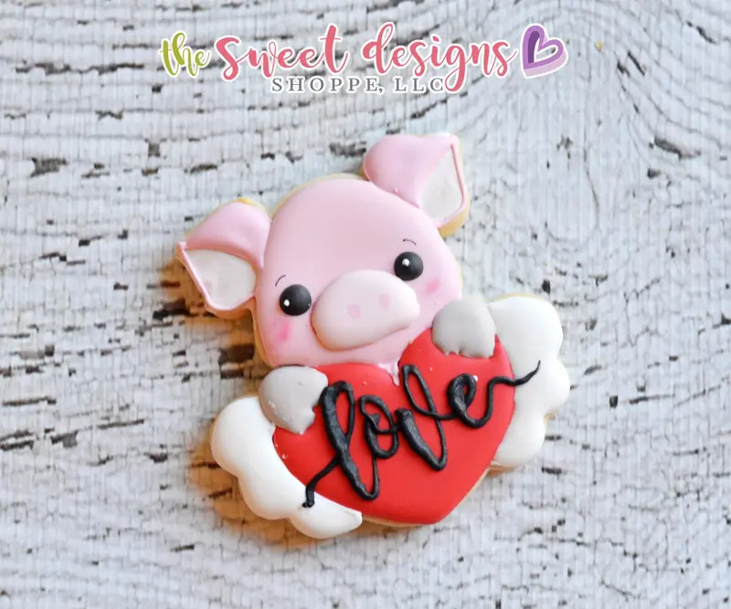 Pig Plaque - Cookie Cutter