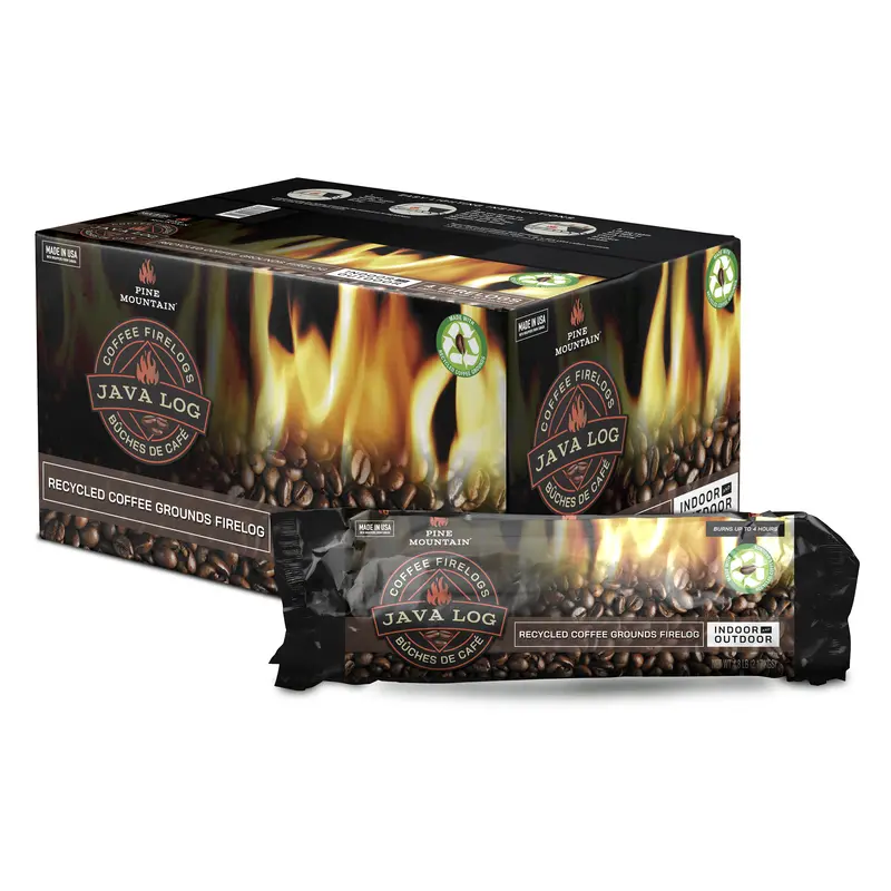 Pine Mountain Fire Log 4 hr 4 pk - Open Box
