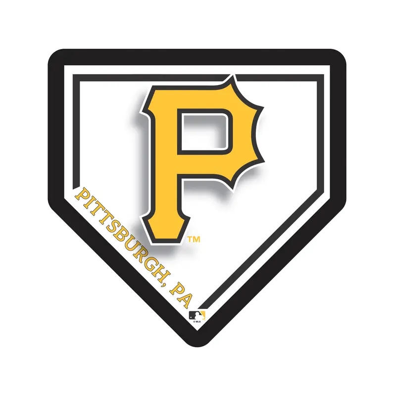 Pittsburgh Pirates, LED Wall Decor, Edgelite, Baseball Homeplate