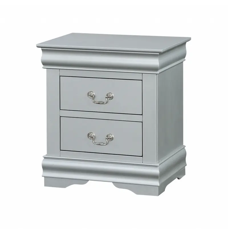 Platinum Nightstand By Homeroots