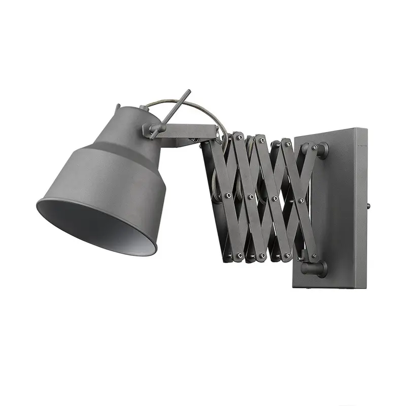Plexus 1-Light Gray Sconce By Homeroots - 398794