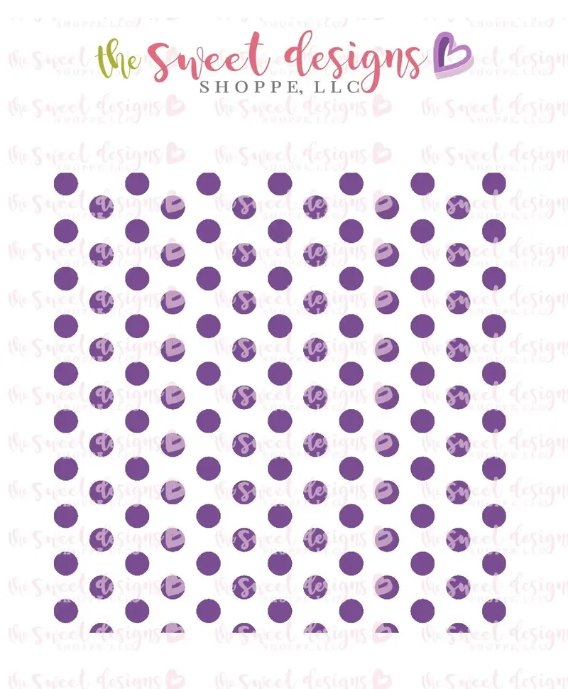 Polkadot #1 Stencil