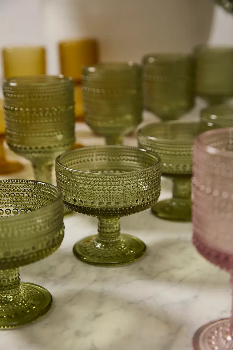 Pomona Drinkware Set of 4 By Accent Decor