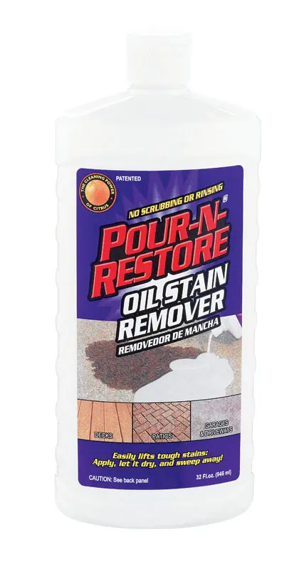 Pour-N-Restore Orange Scent Oil Stain Remover 32 oz Liquid (Pack of 6) - Deal of The Week