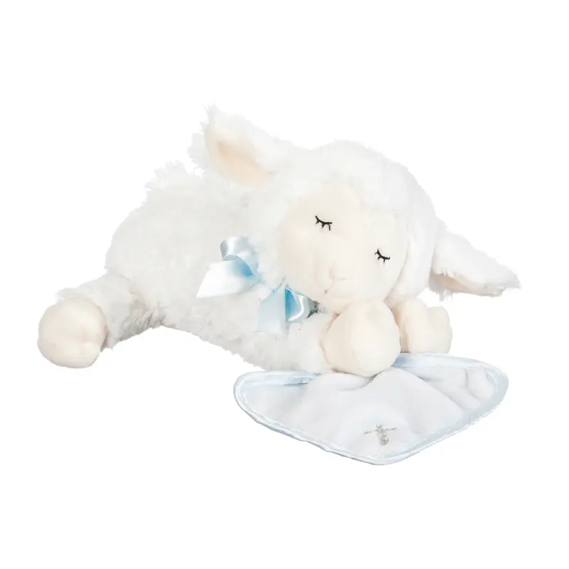 Pray with Me Blue Little Lamb