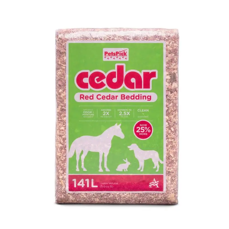 Premier Pet Kennel Care Cedar 5 Capacity Cedar Wood Animal Bedding 9 D x 24 H x 16 W in. - Deal of The Week