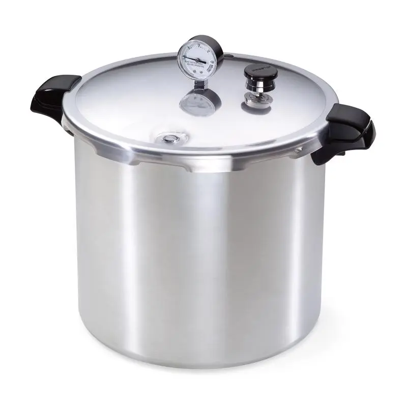 Presto Brushed Aluminum Cooker Canner, 23 qt. - Open Box