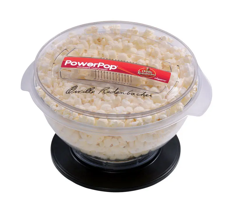 Presto Powerpop 10.5 in. W X 10 in. L PowerCup Microwave Concentrator Black/Clear - Open Box