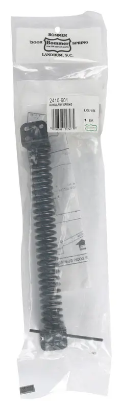 Prime-Line 1.5 in. D X 9 in. L Black Steel Gate Spring - Deal of The Week