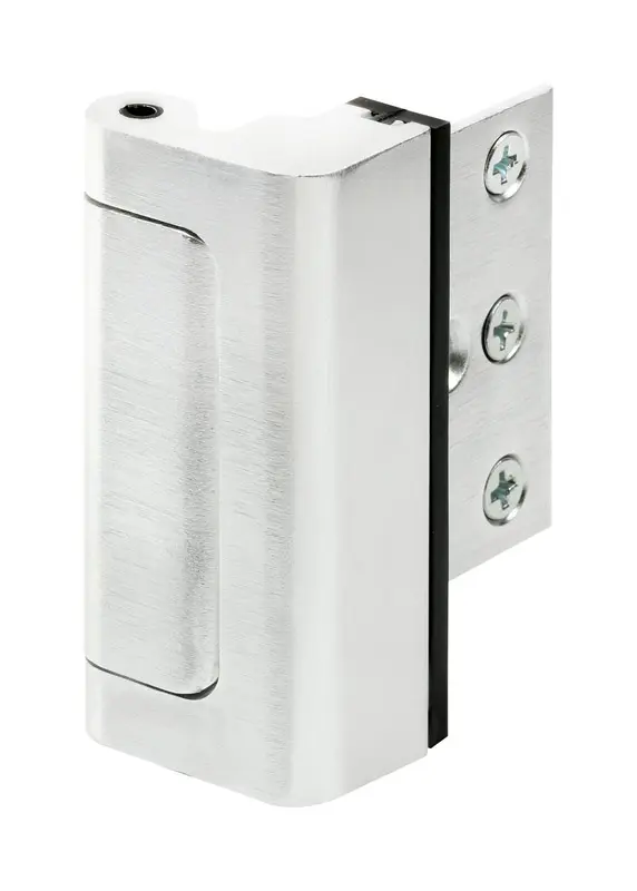Prime-Line 3 in. L Brushed Chrome Silver Aluminum Entry Door Blocker 1 pk - Deal of The Week