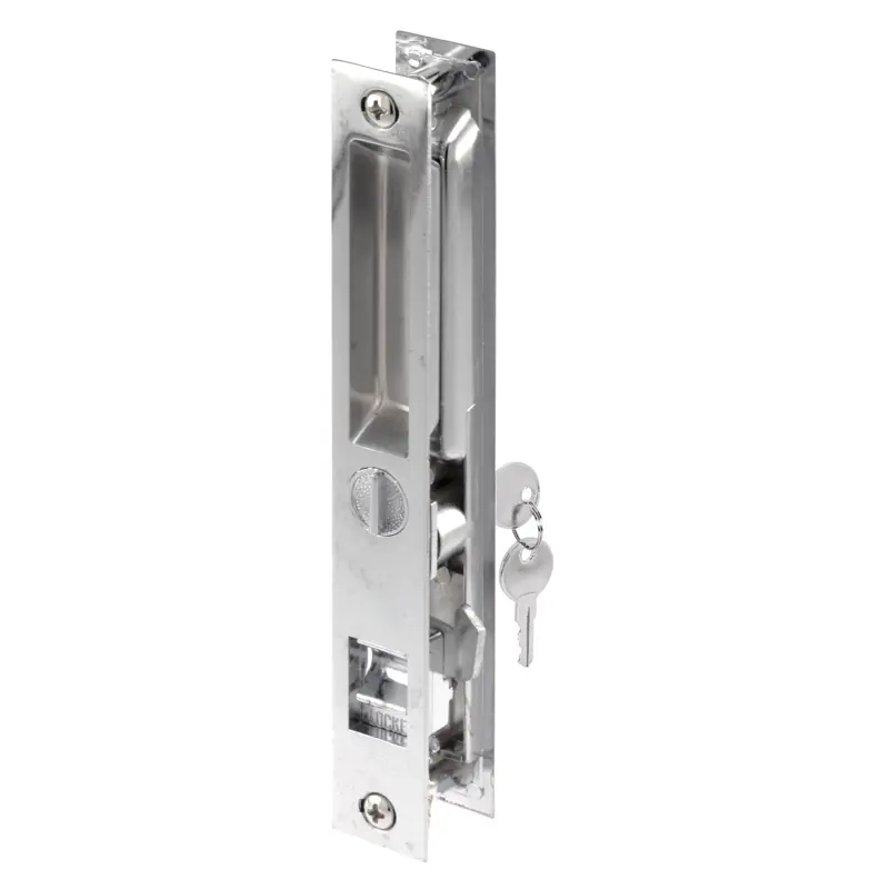 Prime-Line Chrome Metal Indoor and Outdoor Patio Door Handle Set - Deal of The Week