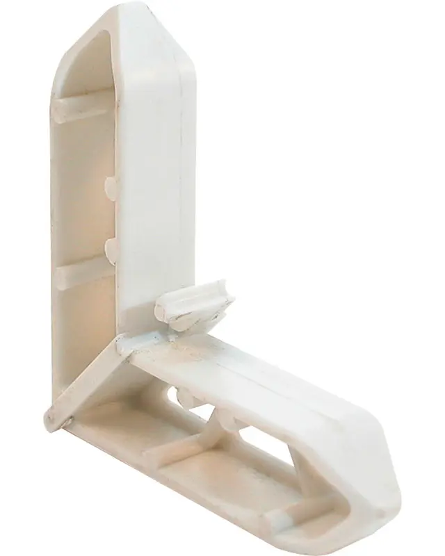 Prime-Line Cream Plastic 3/4 in. W X 7/16 in. L Screen Frame Corner 1 pk - Open Box
