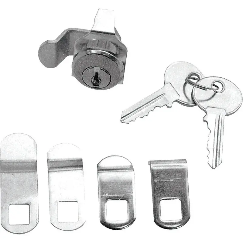 Prime-Line Nickel Steel Counter Clockwise Mailbox Lock - Open Box
