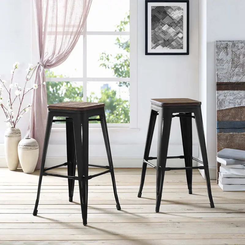 Promenade Bar Stool Set of 2 By Modway - EEI-3956