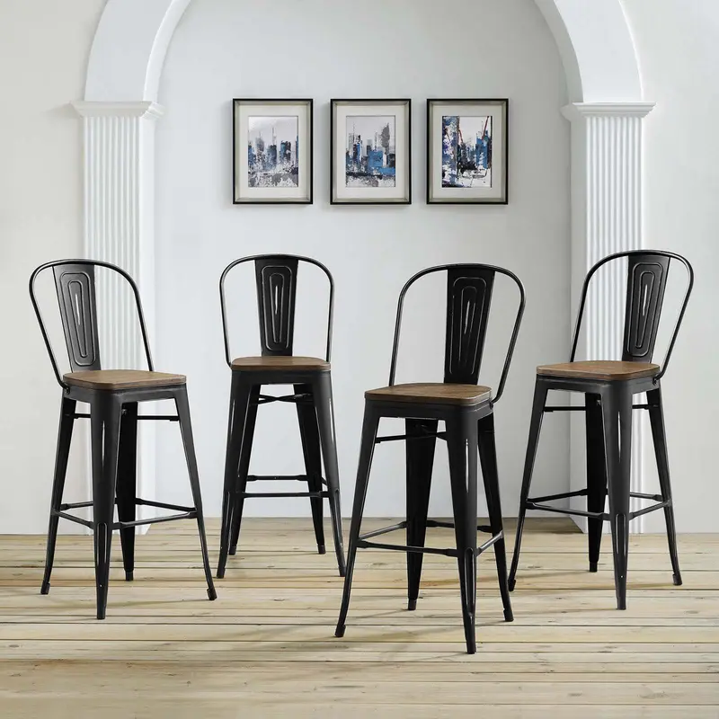 Promenade Bar Stool Set of 4 By Modway - EEI-3897