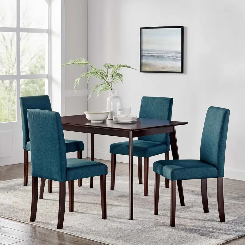 Prosper 5 Piece Upholstered Fabric Dining Set By Modway - EEI-4179